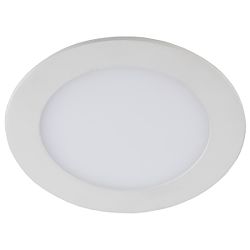 Светильник светодиодный встраиваемый Даунлайт ЭРА LED 1-12-4K Slim панель 12Вт 4000К круглый | Downlight