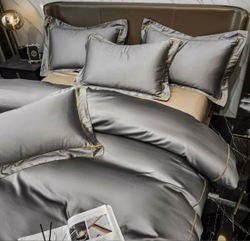 ZEPHYR HOME КПБ Двуспалка KING SIZE Мако-Сатин 100s Гранит