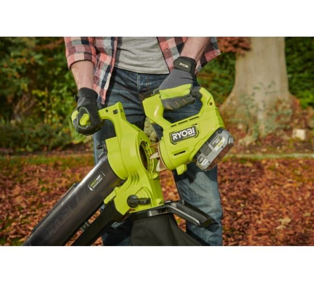 Садовый пылесос-воздуходувка Ryobi 18В RY18BVXA-0 5133005546