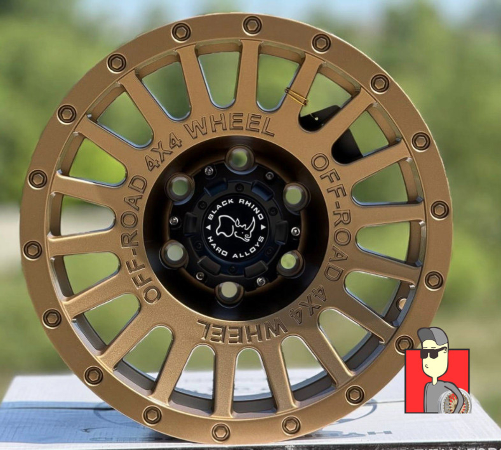 Комплект дисков Black Rhino 605 16x8 et0 6x139.7