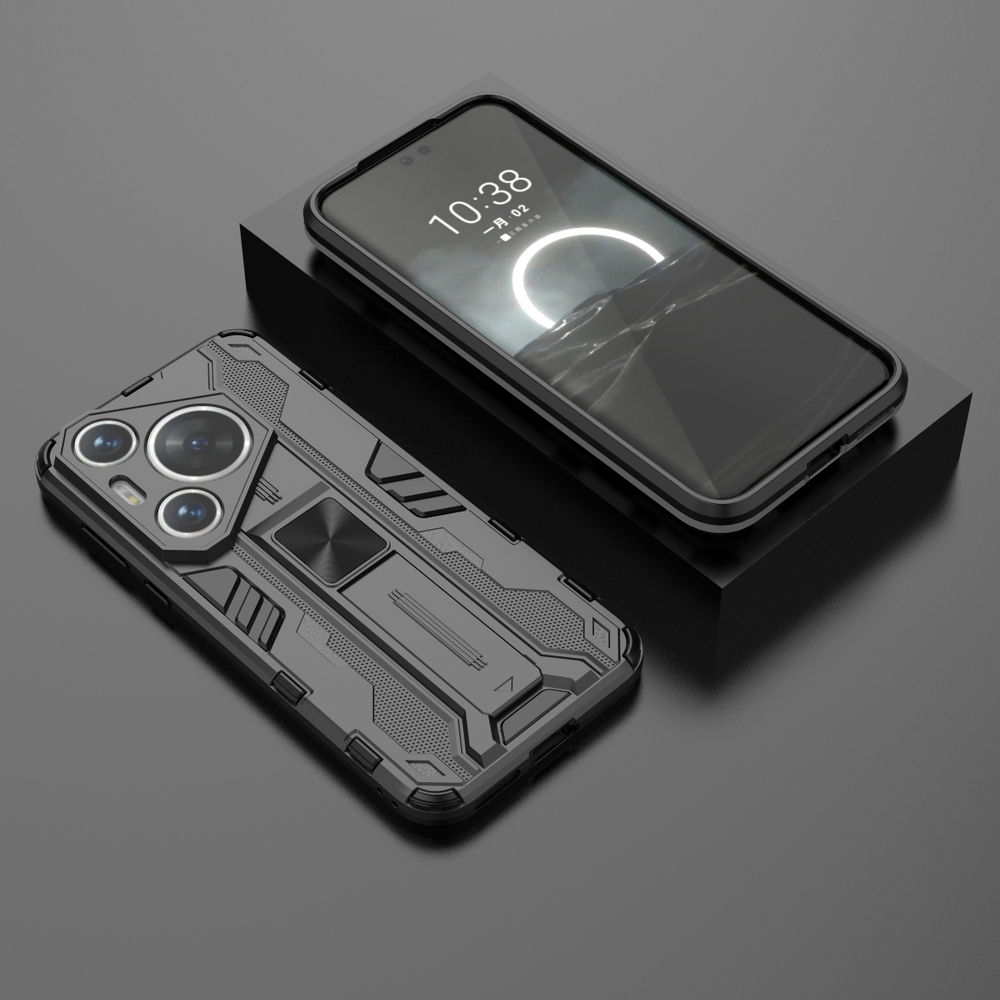Противоударный чехол с подставкой Transformer для Huawei Pura 70 Pro