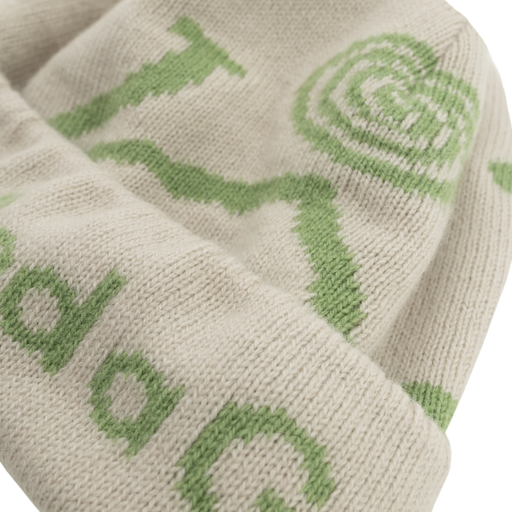 Шапка Called a Garment Pathway Logo "Milk-Green Apple"