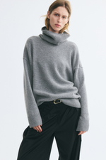 Водолазка оверсайз с кашемиром - H&M