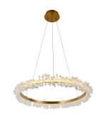 08244,36A Подвес Лаура латунь d80 h150 Led 40W (3000K)