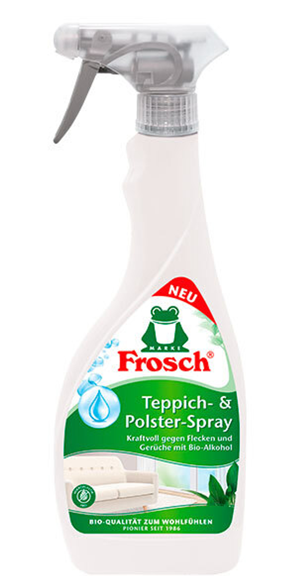 Средство для очистки диванов и ковров Frosch 0,5 л