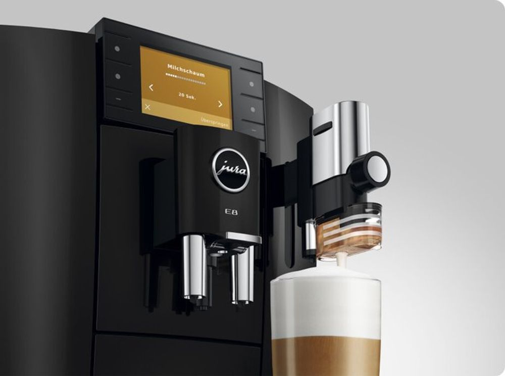 Кофемашина JURA E8 (ED) Piano Black 15745
