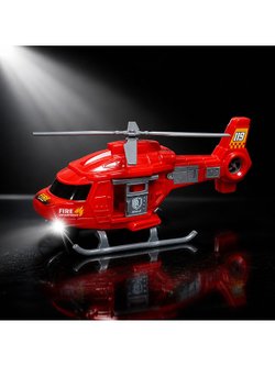 Набор машинок Служба спасения со светом и звуком (JS235-17)