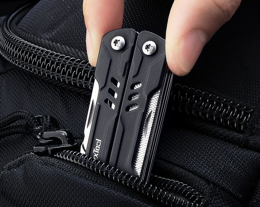 Мультитул Nextool Mini Sailor, черный, 10 функций (NE20237A)