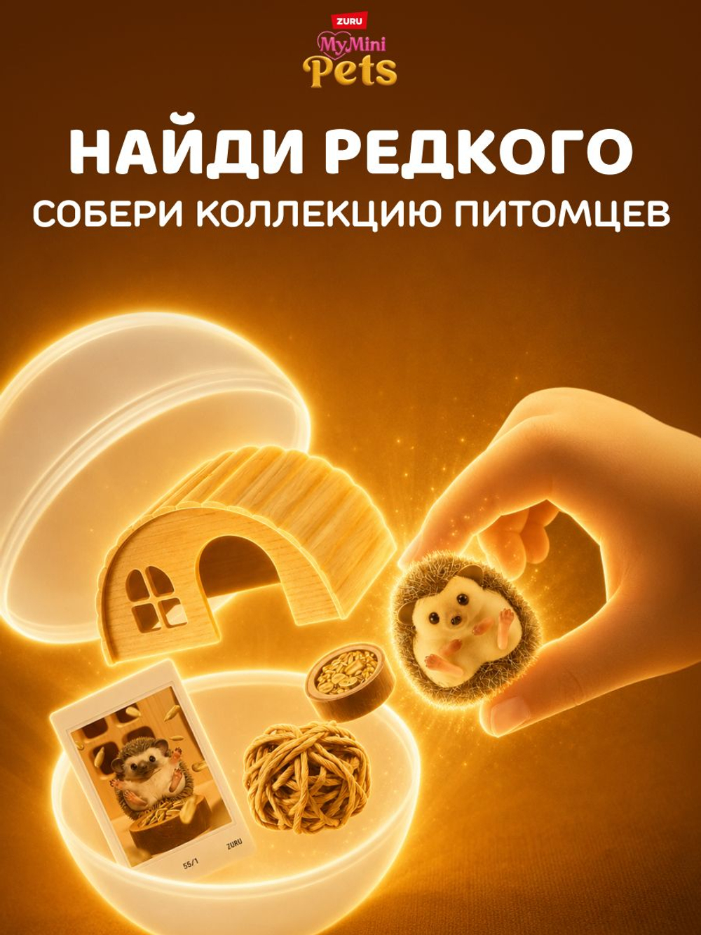 Фигурка My Mini Pets Питомцы в домике Сюрприз