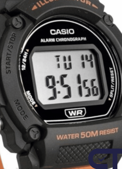 Casio W-219H-4A — унисекс наручные часы