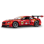 Модель 1:24 BMW M6 GT3, красный, откр. двери и капот, свет, звук, свободный ход колес