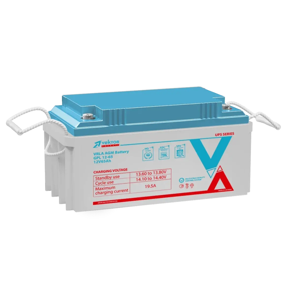 Аккумуляторная батарея Vektor Energy GPL 12-65