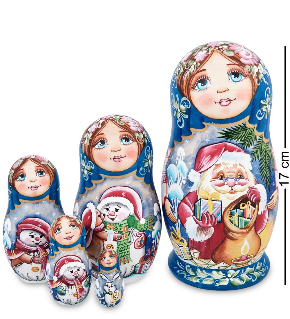 МР-16/38-A Матрешка 5м «Дед мороз»