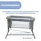 Детская кроватка Chicco Next2Me Magic Evo Dark Grey