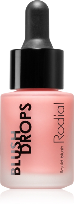 Rodial Blush Drops - Румяна в жидкой форме и блеск для губ, увлажняющий и придающий сияние оттенок Frosted Pink, 15 ml