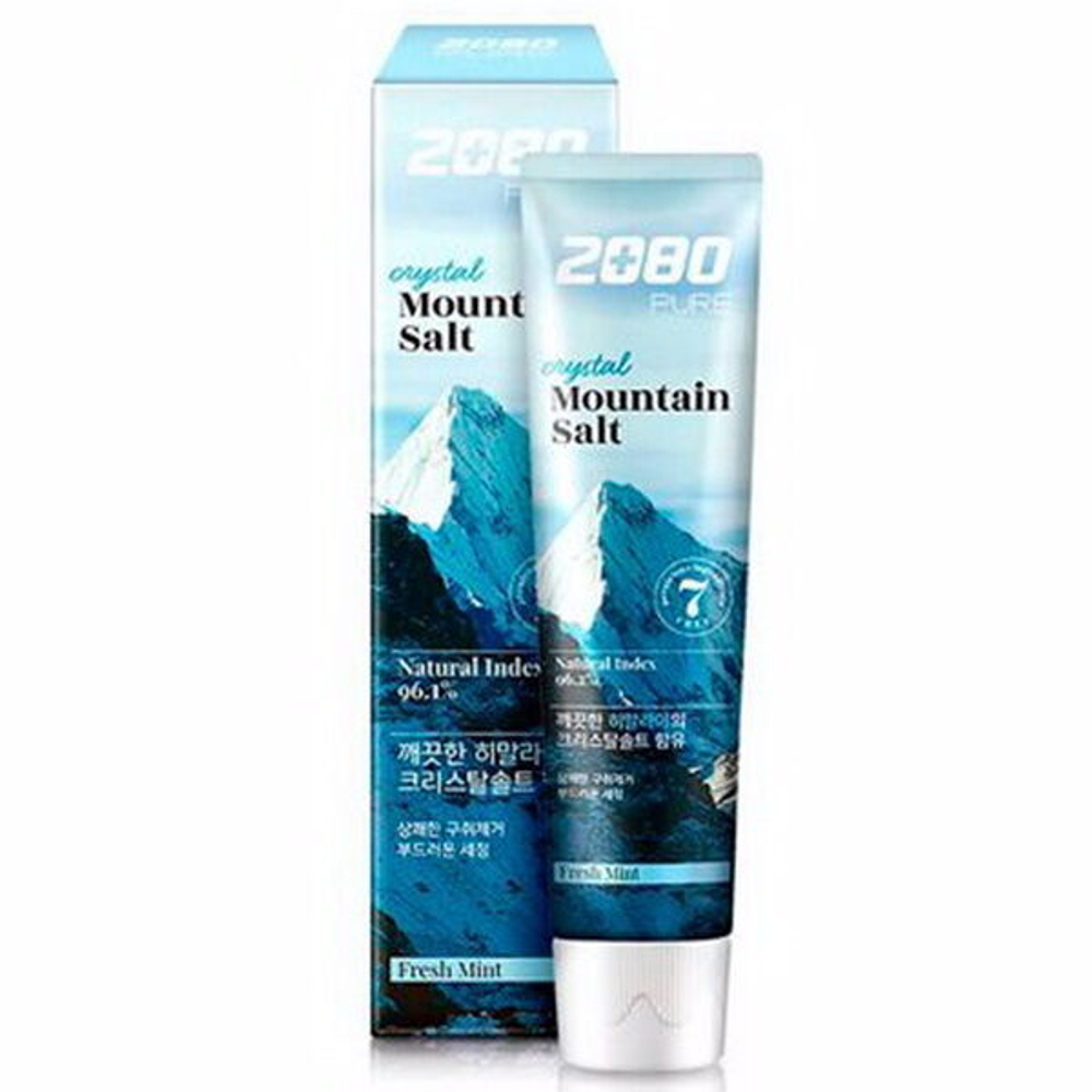 Зубная паста с гималайской солью Dental Clinic 2080 Crystal Mountain Salt Toothpaste Pure Fresh Mint, 120г