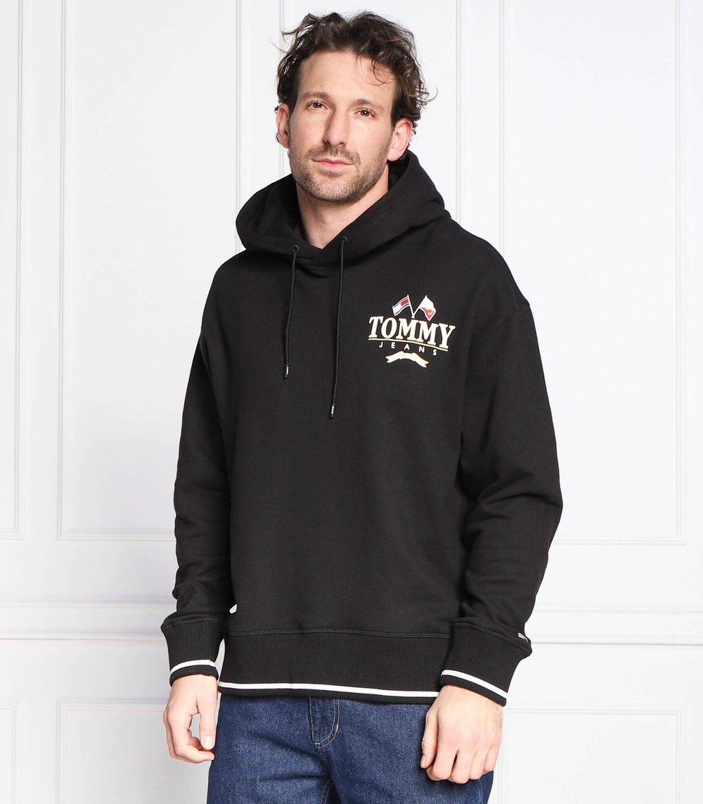 Худи skater prep back Tommy Jeans - черный(DM0DM15023)