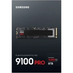 Накопитель SSD Samsung M.2 2280 8TB 9100 PRO черный Client SSD PCIe 5x4 NVMe