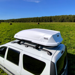 Автобокс Way-box Gulliver 520 белый . Размер 204*85*45 см.