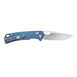 Нож складной SRM 9203-ME Retriever Satin (10Cr15CoMoV, Blue Micarta)