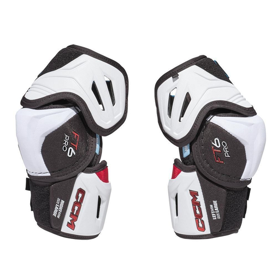 Налокотники CCM JETSPEED FT6 PRO SR (взрослый)
