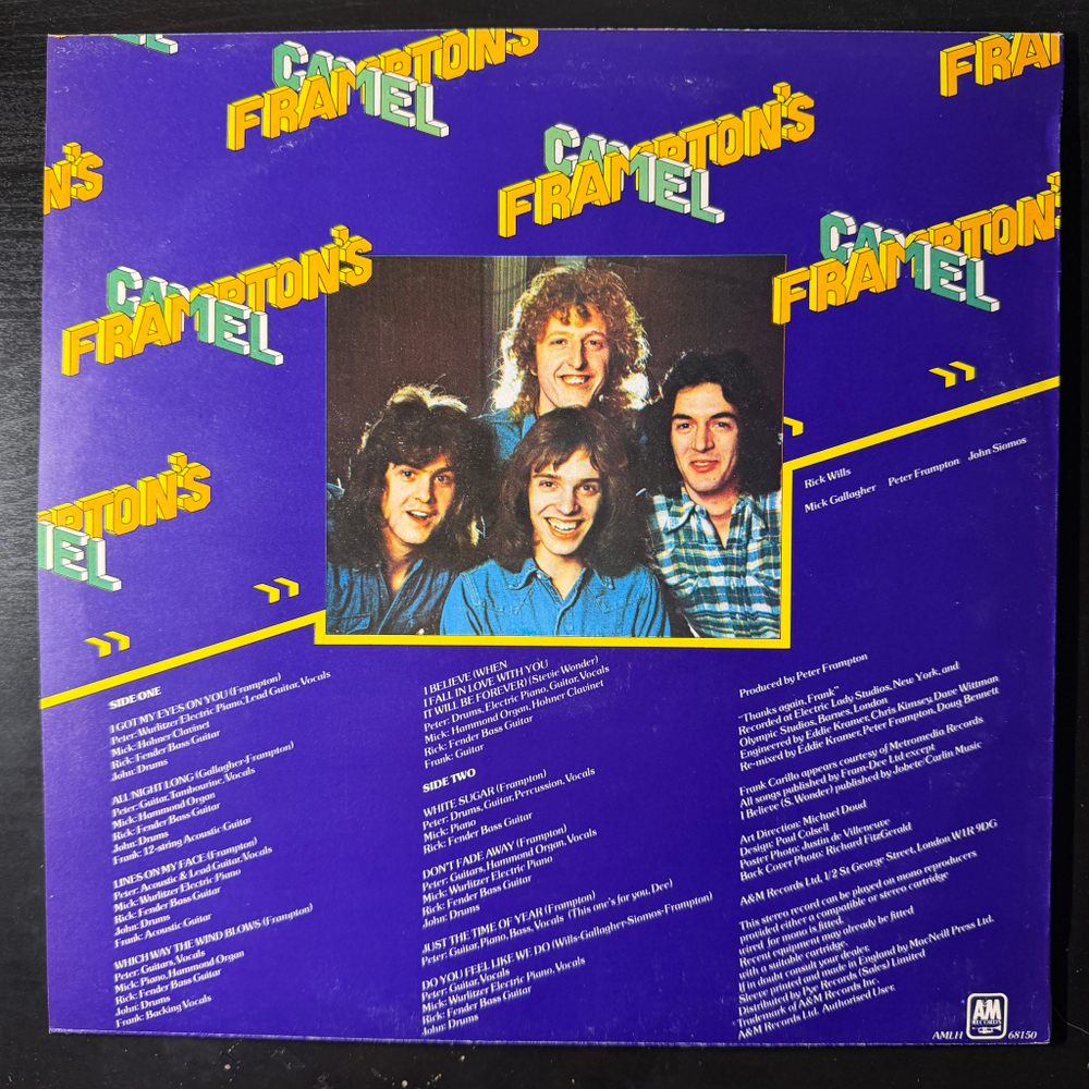 Frampton's Camel ‎– Frampton's Camel (Англия 1973г.)