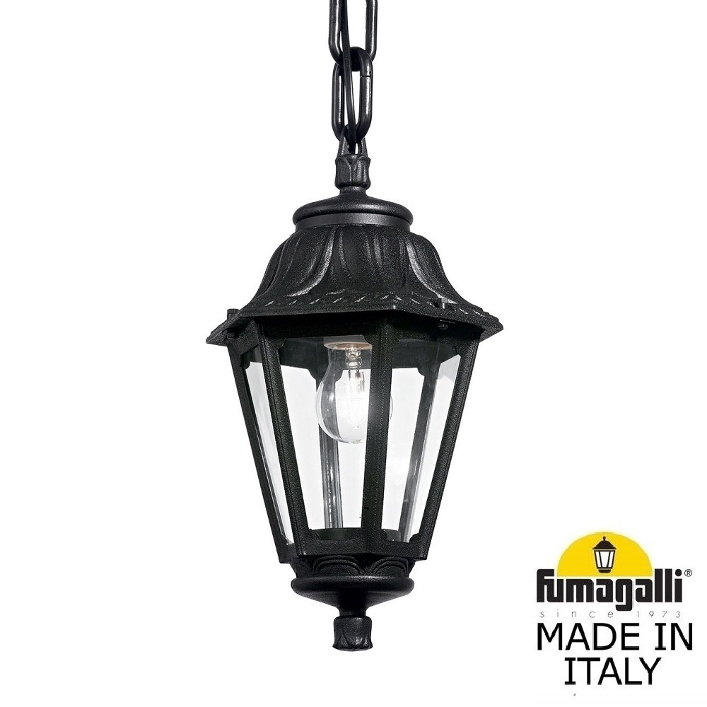 Уличный подвесной светильник Fumagalli ANNA E22.120.000.AXF1R