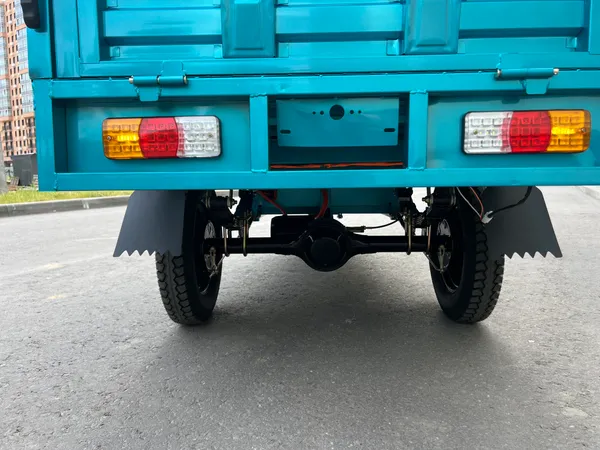 Грузовой электрический трицикл IKINGI CARGO PRO Q05 2000W (60V/45Ah) - Бирюзовый фото №14