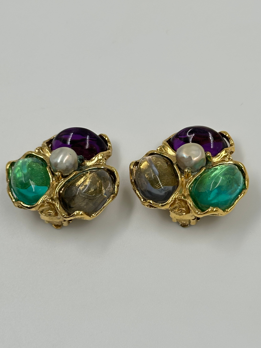Клипсы Yves Saint Laurent