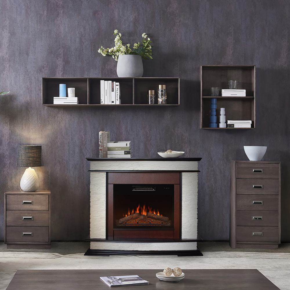 Каминокомплект Real Flame Edinburgh 24 AO с очагом Kendal 24