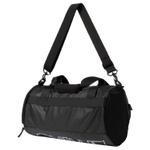 Li Ning Training Series Polyester Travel Bag, Handbag, Shoulder Bag, Crossbody Bag, Gym Bag Regular Unisex Pure Black