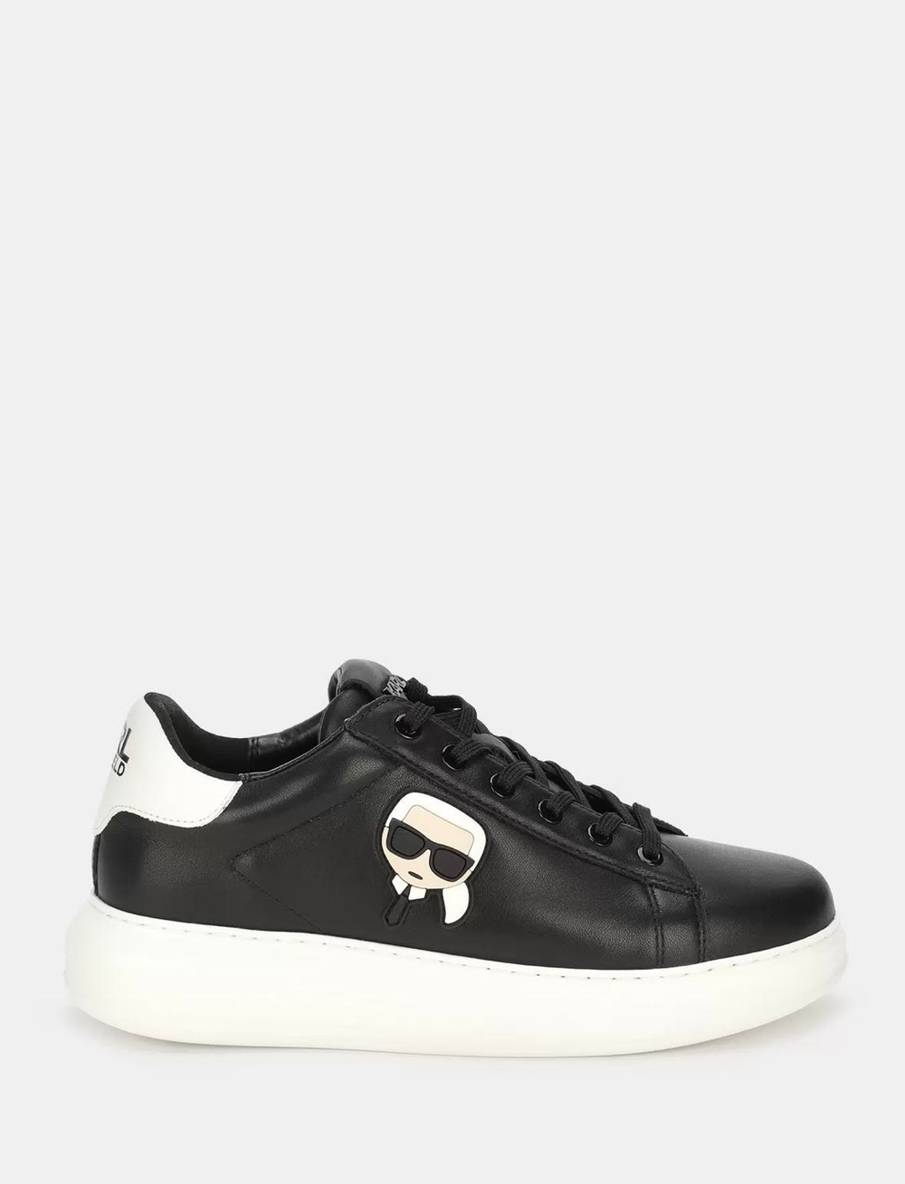 Кеды муж. KARL LAGERFELD 855090 черный лого мульти