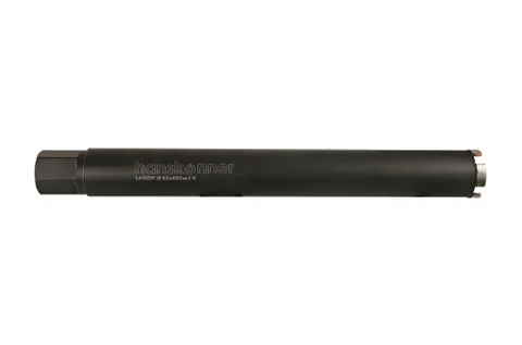 Коронка алмазная LASER по железобетону 52 мм, 1 1/4" , L=450мм, Штурм