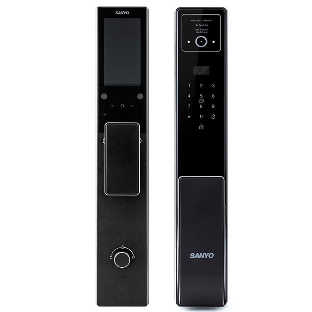 Автоматический умный замок с домофоном Sanyo D200 Tuya