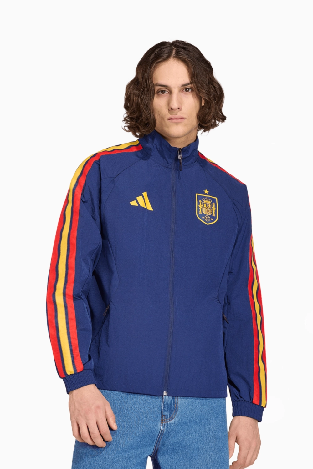 Кофта adidas Spain 2026 Anthem - темно-синий
