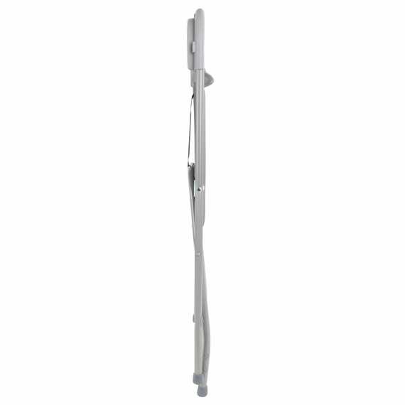 Стул складной BRABIX "Golf CF-002", серый каркас, пластик серый, 531564