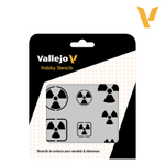 Hobby Stencils: Radioactivity Signs