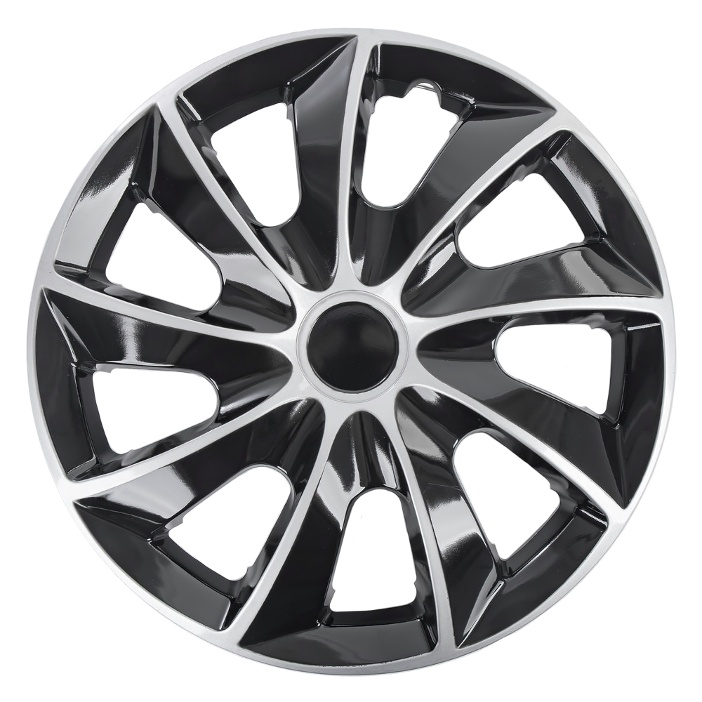 Колпаки R15 Stardust 4шт (серебристо-черные) ABS-пластик ARNEZI A0702022
