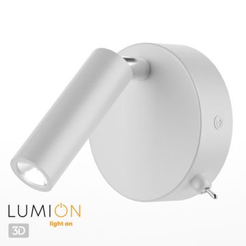 Бра 3W 3000K 5221/3WL белый CHASE Lumion