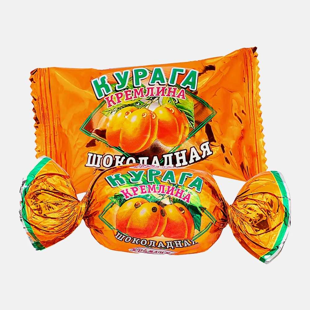 Конфеты Кремлина Курага в шоколаде 300г