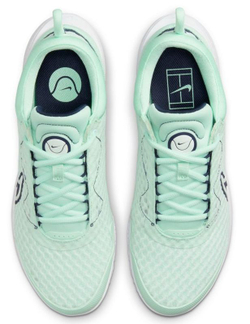 Женские Кроссовки теннисные Nike Zoom Court Pro - mint foam/obsidian white