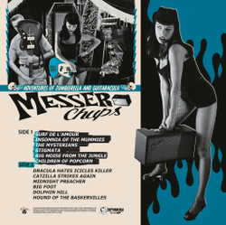 LP: Messer Chups — «Adventures Of Zombierella And Guitaracula» (2023) [Limited Blue Vinyl]