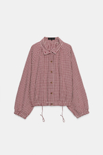 КУРТКА В КЛЕТКУ — ZARA