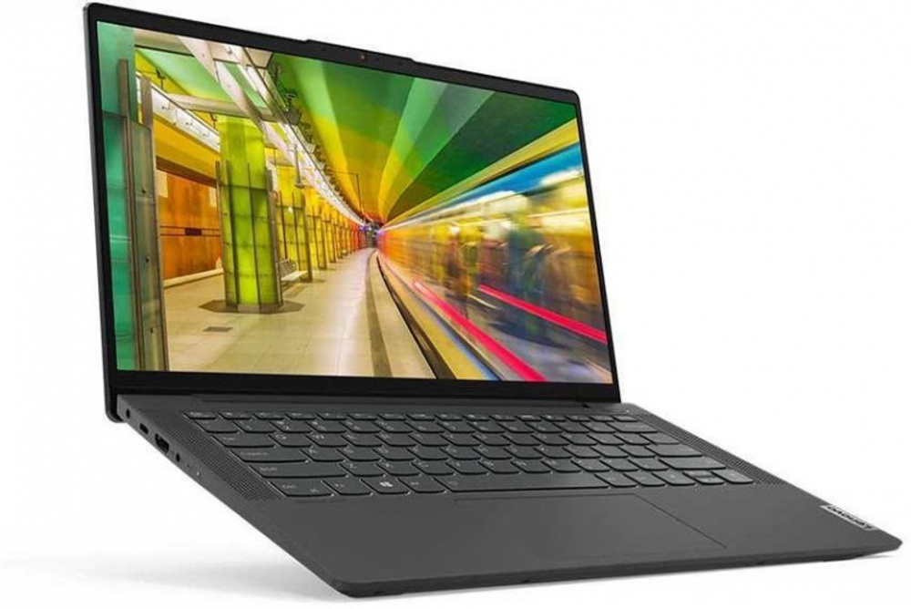 Ноутбук Lenovo IdeaPad 5 14ALC05, 14", IPS, AMD Ryzen 5 5500U 2.1ГГц, 8ГБ, 256ГБ SSD, AMD Radeon , noOS, 82LM005ERK, темно-серый