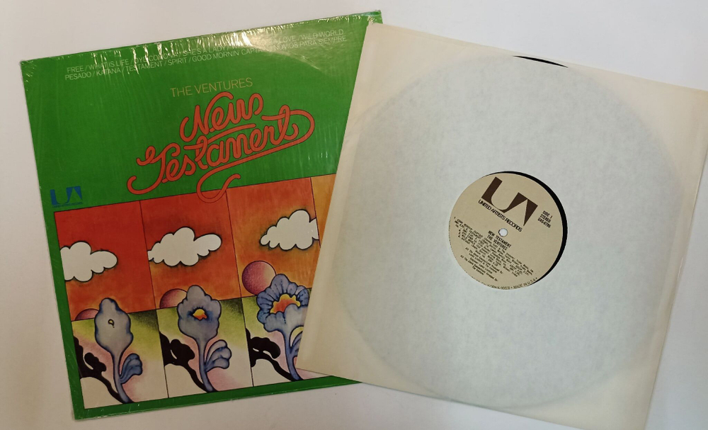 Винтажная виниловая пластинка LP The Ventures New Testament (USA 1971)