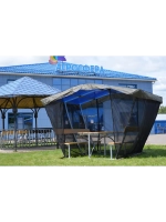 Москитная сетка для беседки Агросфера-Тюльпан