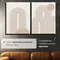 Модульная картина "Бежевая абстракция"