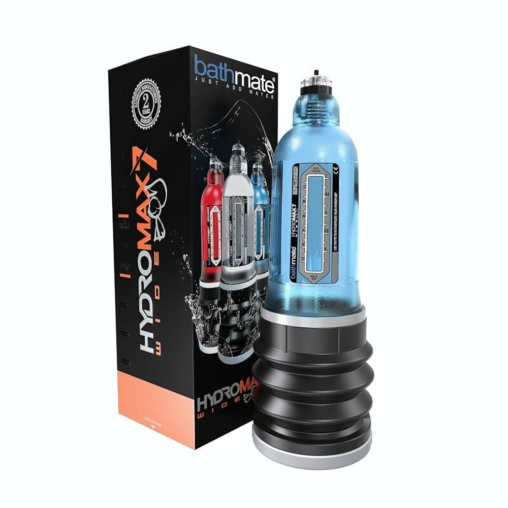 Синяя гидропомпа HydroMAX7 Wide Boy (Цвет: синий)