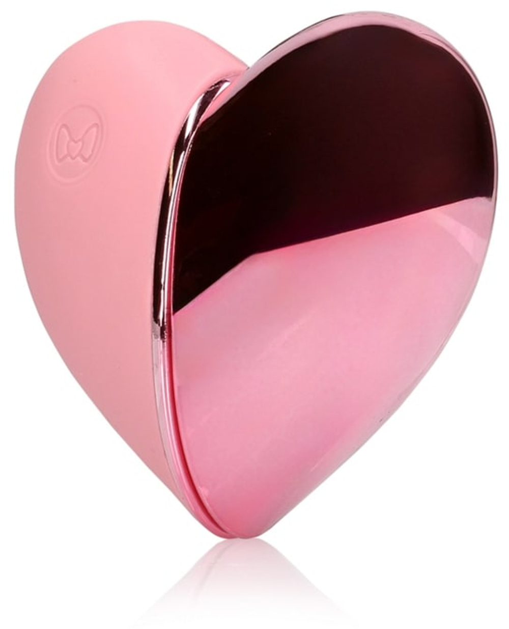 Tapping Heart Vibrator - Вибратор-сердце с функцией пульсации