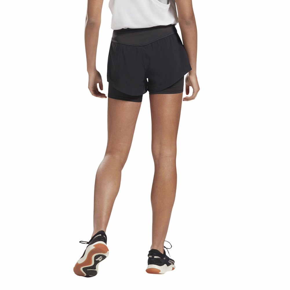 Женские Шорты теннисные Reebok Epic Two-In-One Shorts W - черный